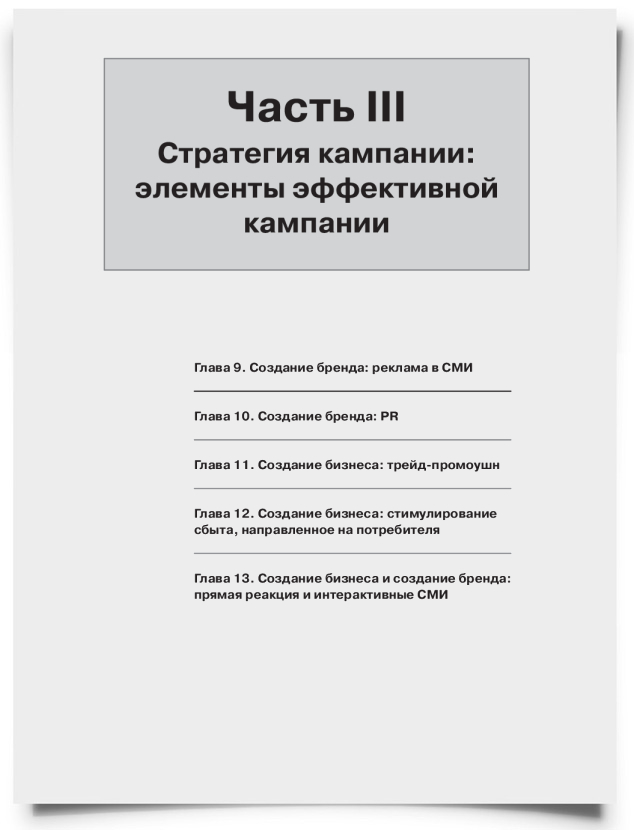 Часть 3. Стратегия кампании: элементы эффективной - титульная страница