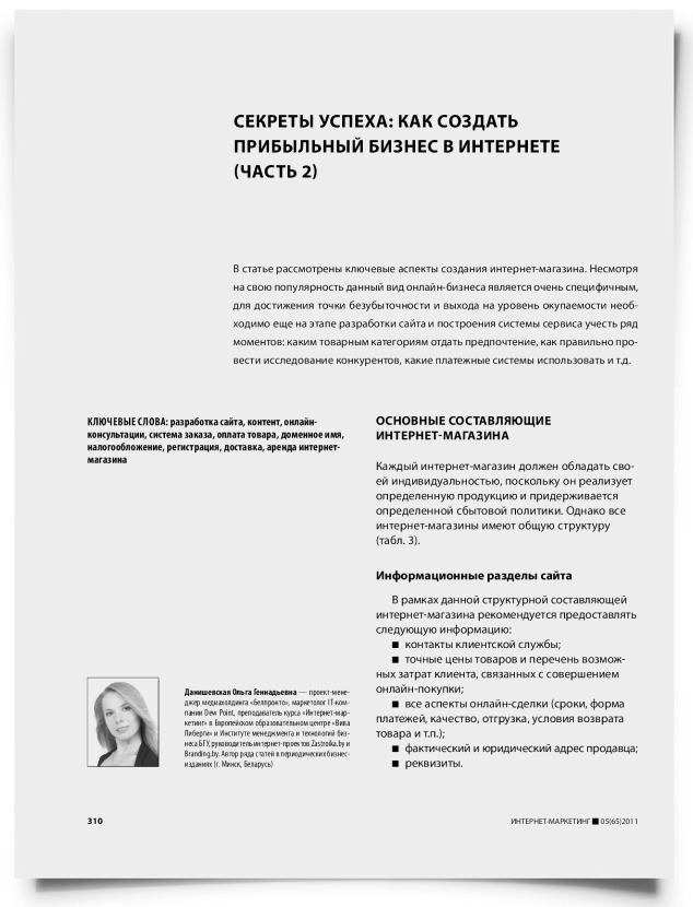 Секреты успеха: как создать прибыльный бизнес в интернете (часть 2) - титульная страница